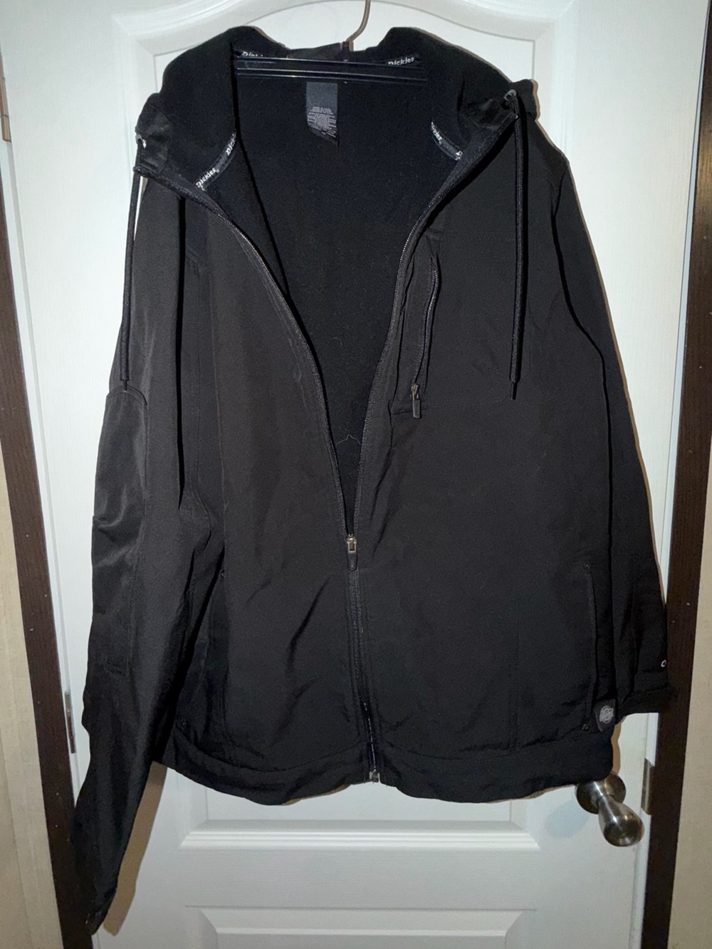 Dickies Black Men's Hooded Performance Jacket